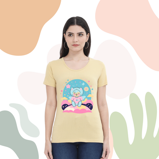 TEESPOT - Women's Classic Summer T-Shirt | 100% Cotton | 180 GSM